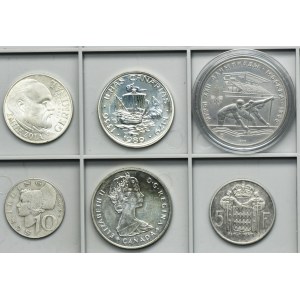 Lot, Austria, Canada, Monaco, Portugal, Italy and USSR, Mix coins (6 pcs.)