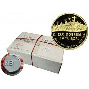 Zestaw, 37 złotych 2009 25. Rocznica śmierci ks. J. Popiełuszki (10 szt.)