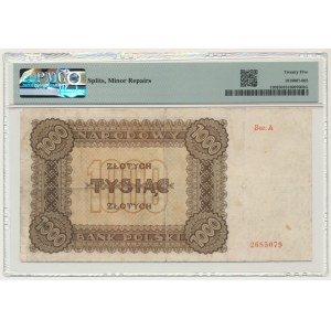 1.000 złotych 1945 - A - PMG 25