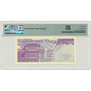 100.000 złotych 1993 - R - PMG 66 EPQ