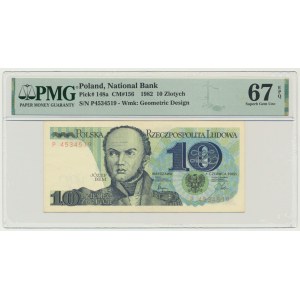 10 gold 1982 - P - PMG 67 EPQ
