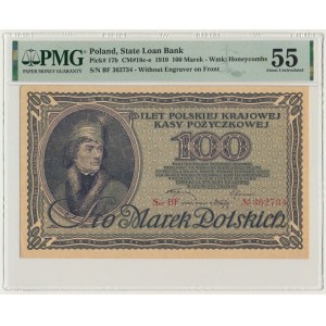 100 Mark 1919 - BF - PMG 55