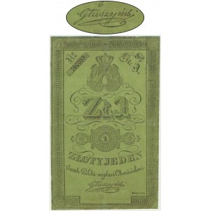 1 złoty 1831 - Głuszyński - gruby papier