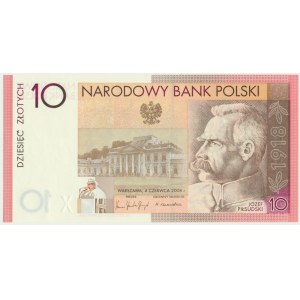 10 złotych 2008 - 90. Rocznica Odzyskania Niepodległości -