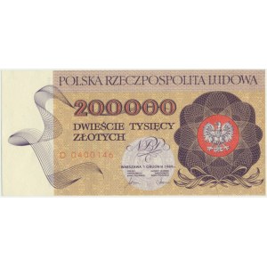 200.000 złotych 1989 - D -