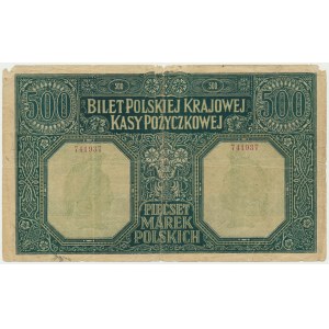 500 marek 1919 - Dyrekcja - FAŁSZERSTWO Z EPOKI