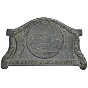 Austria-Hungary, Cap Badge Liberation of Lviv 22.06.1915