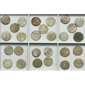 Lot, Livonia and Riga under Sweden, Christina and Karl X Gustav, Schilling Riga (27 pcs.)