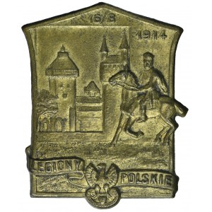 Austria-Hungary, Cap Badge Polish Legions 16/8 1914