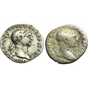 Lot, Roman Imperial, Trajan, Denarius (2 pcs.)