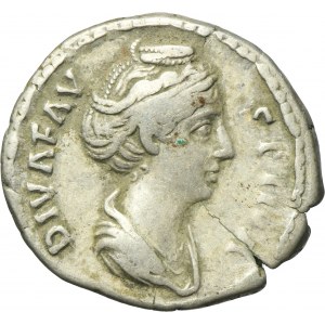 Roman Imperial, Faustina I, Posthumous Denarius