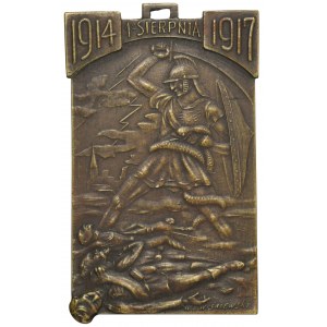 Commemorative plaque August 1 1914-1917