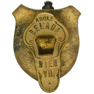 Commemorative badge of the Society for Cooperation and Legal Defense of Austrian and Hungarian Machinists