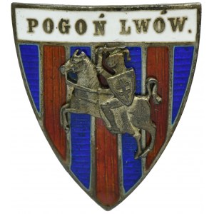 Badge of the Pogoń Lwów Sports Club - RARE