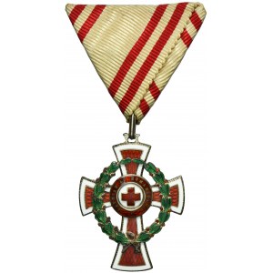 Austria-Hungary, Red Cross, 2nd class, with war decoration