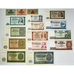 Group of German and Italy banknotes (16 pcs.)