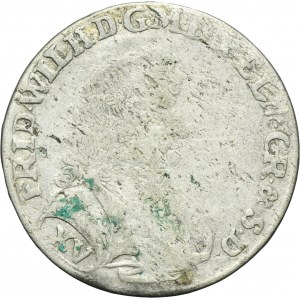 Germany, Brandenburg-Preußen, Friedrich Wilhelm, 15 Kreuzer Berlin 1687 LCS