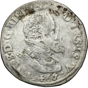Spanish Netherlands, Overijssel, Philip II, 1/5 Philippstaler Hasselt 1587