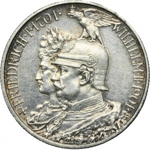 Allemagne, Royaume de Prusse, Guillaume II, 2 Marks Berlin 1901