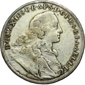 Germany, Electorate of Bavaria, Maximilian III Joseph, Thaler Munich 1757