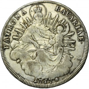 Germany, Electorate of Bavaria, Maximilian III Joseph, Thaler Munich 1757