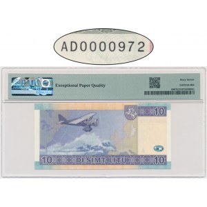 Lithuania, 10 Litu 2007 - AD 0000972 - PMG 67 EPQ