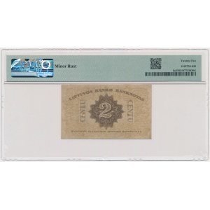Litva, 2 centy 1922 - PMG 25