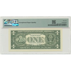 USA, Green Seal, 1 Dollar 2013 ★ - Rios & Lew - replacement - PMG 66 EPQ