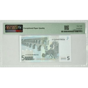 Belgium, 5 Euro 2002 - PMG 68 EPQ