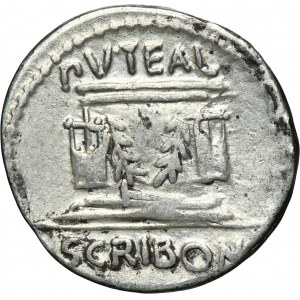 Roman Republic, L. Scribonius Libo, Denarius