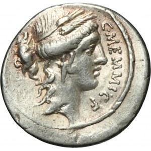 Roman Republic, C. Memmius C. f., Denarius