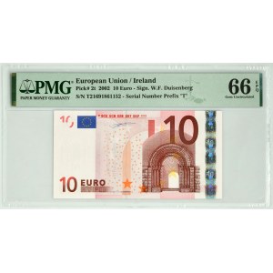Ireland, 10 Euro 2002 - PMG 66 EPQ
