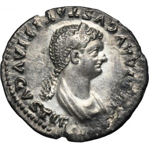 Roman Imperial, Julia Titi, Denarius - RARE