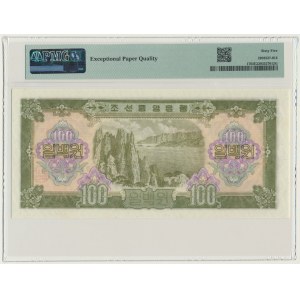 North Korea, 100 Won 1959 - PMG 65 EPQ