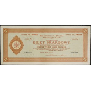 5% Bilet Skarbowy, Seria IV - 500.000 mkp 1923