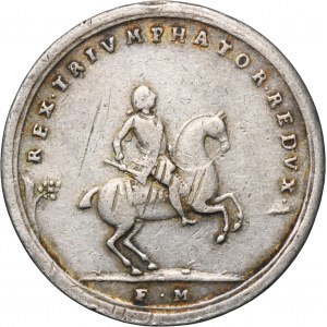 Silesia, Prussian rule, Friedrich II, Medal king's return from Silesia to Berlin 1742 - EXTREMELY RARE