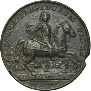 Silesia, Habsburg rule, Maria Theresa, Medal capture of Prague 1744