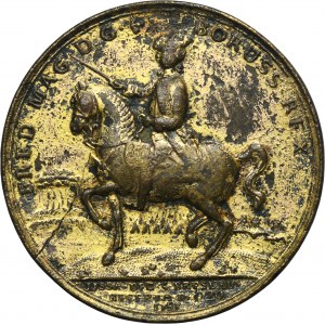 Silesia, Prussian rule, Freidrich II, Medal Battle of Rossbach and Luthien and the re-occupation of Breslau 1757