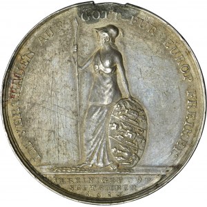Russia, Alexander I, Medal coalition of three rulers against Napoleon Bonaparte 1813 - RARE