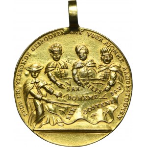 Austria, Satirical Medal for Violation of the Pragmatic Sanction 1742