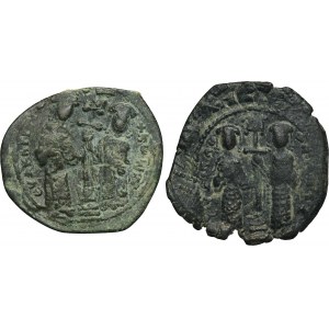 Lot, Byzantine Empire, Follis (2 pcs.)