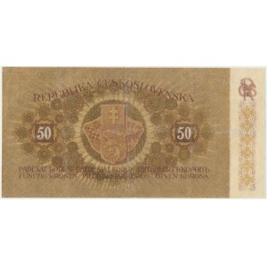 Czechoslovakia, 50 Korun 1919 - RARE