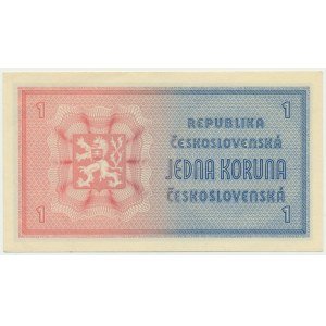 Czechoslovakia, 1 Koruna (1946)