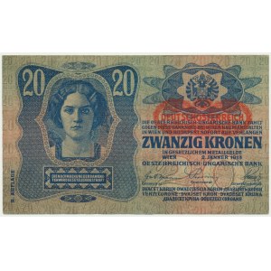 Austria, 20 Kronen 1913