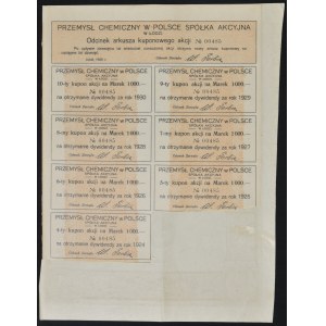 Przemysł Chemiczny w Polsce S.A., 1.000 mkp, Emisja I
