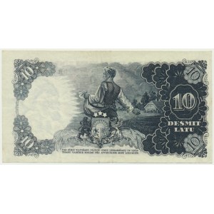 Latvia, 10 Lati 1940