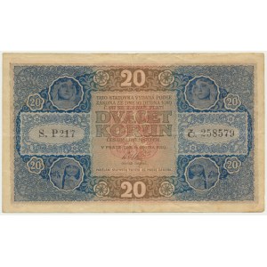 Czechoslovakia, 20 Korun 1919 - NICE