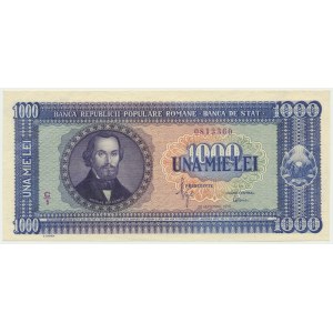 Romania, 1.000 Lei 1950