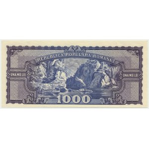 Romania, 1.000 Lei 1950