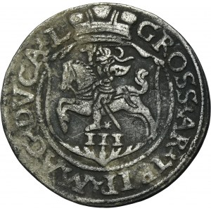 Sigismund II August, 3 Groschen Vilnius 1564 - L/L